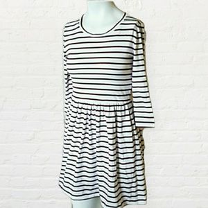 Forever 21 Red & White striped dress size small